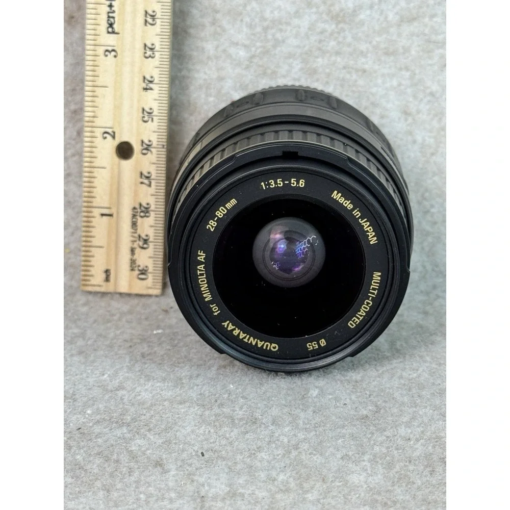 Quantaray‎ 28-80mm f3.5-5.6 AF Lens For Minolta/Sony α37 α58 α68 230